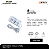 Match Stop Kontak USB-Lubang-Powerstrip QL