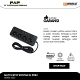 Match Stop Kontak USB-Lubang-Powerstrip QL