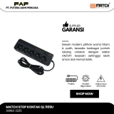 Match Stop Kontak USB-Lubang-Powerstrip QL