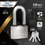 Prospero Gembok Pro Komp Key Brass SS