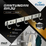 Flusso FLS Gantungan Baju 3 Kait, 5 Kait, dan 8 Kait