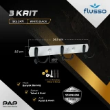 Flusso FLS Gantungan Baju 3 Kait dan 5 Kait