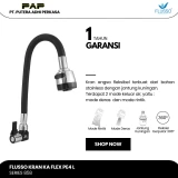 Flusso Kran PE4 KA FLEX L ZC BLACK