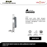 Vincitory Body Kunci HL 386 AL/BRASS COMP KEY