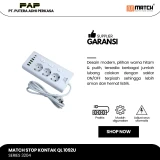 Match Stop Kontak Lubang-USB QL