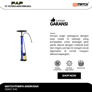 Match Pompa Angin Ban