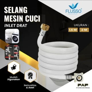 Flusso Selang Mesin Cuci Inlet Drat