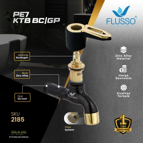 Flusso Kran PE7 KTB BC/GP