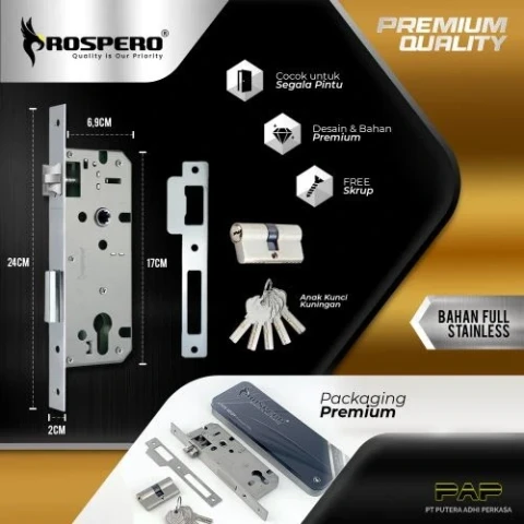 Prospero Body Kunci Premium Full ST 8545