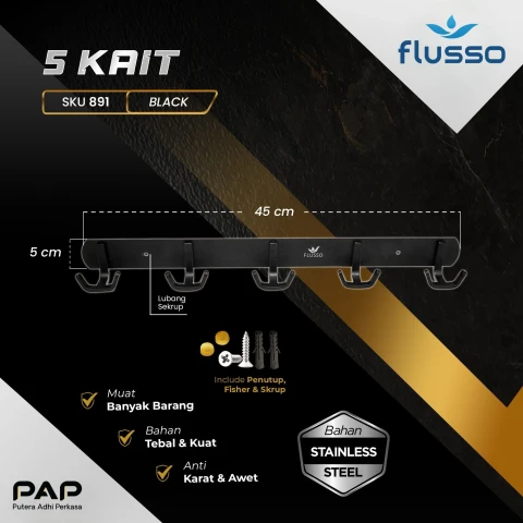 Flusso Gantungan Baju F270