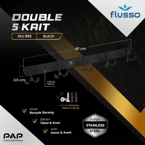 Flusso Gantungan Baju F270